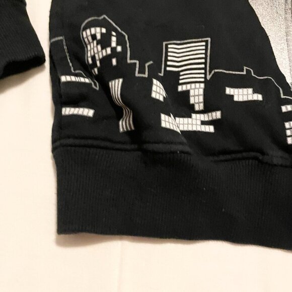 Batman DC Comics Zip Up Hoodie with Mask Boys Missing Size Tag - Picture 8 of 16